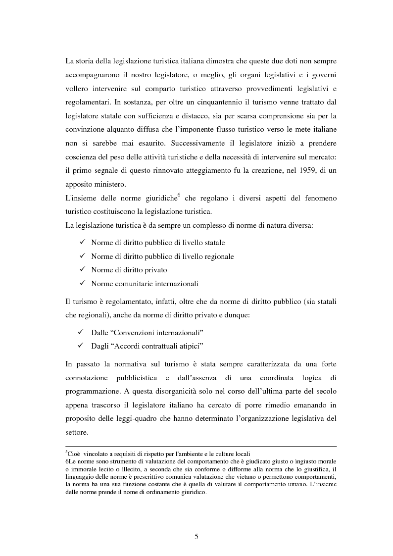 Anteprima della tesi: L'evoluzione della figura del professionista nel turismo, con particolare riguardo alla figura del promoter turistico, Pagina 6