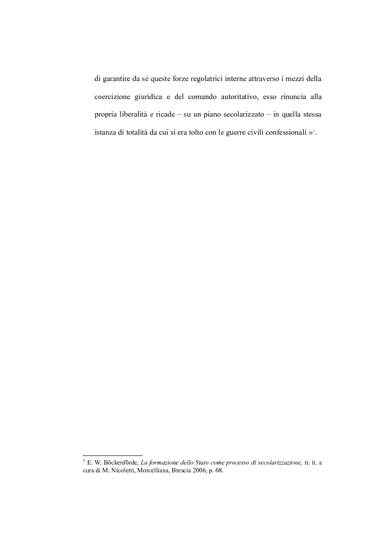 Anteprima della tesi: Stato e Costituzione nell’opera di Böckenförde , Pagina 3
