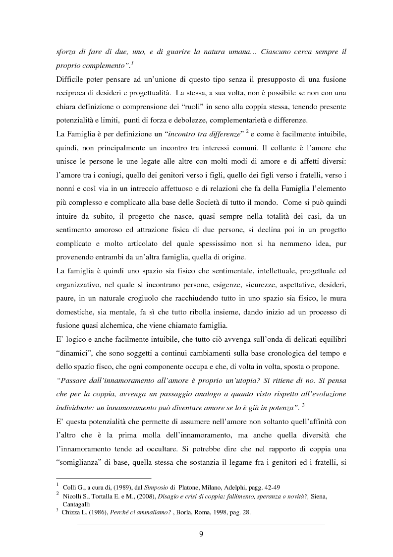 Anteprima della tesi: Figli biologici ed adottivi: destabilizzazioni e momenti di crisi, prevenzione e riparazione, Pagina 6