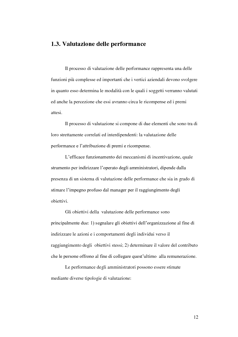 Anteprima della tesi: Stock option: utilità, benefici ed aspetti critici, Pagina 8