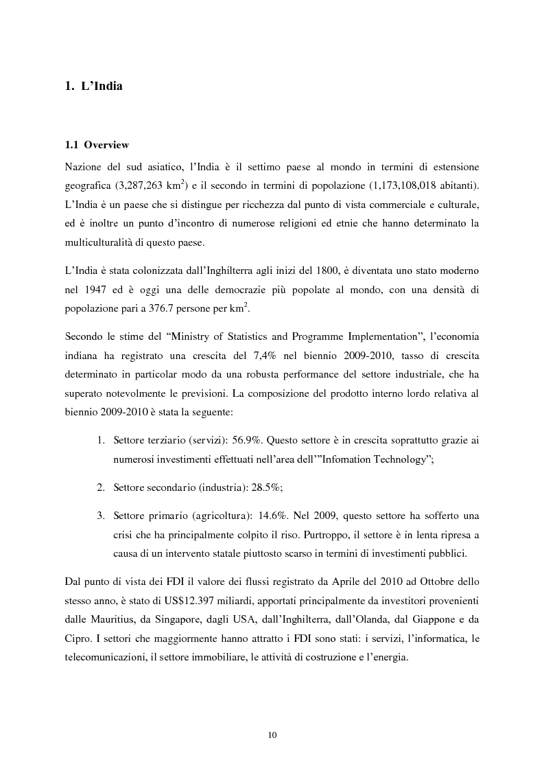 Anteprima della tesi: Acquisizioni in Cina ed in India: la reazione di breve periodo dei mercati sviluppati, Pagina 4