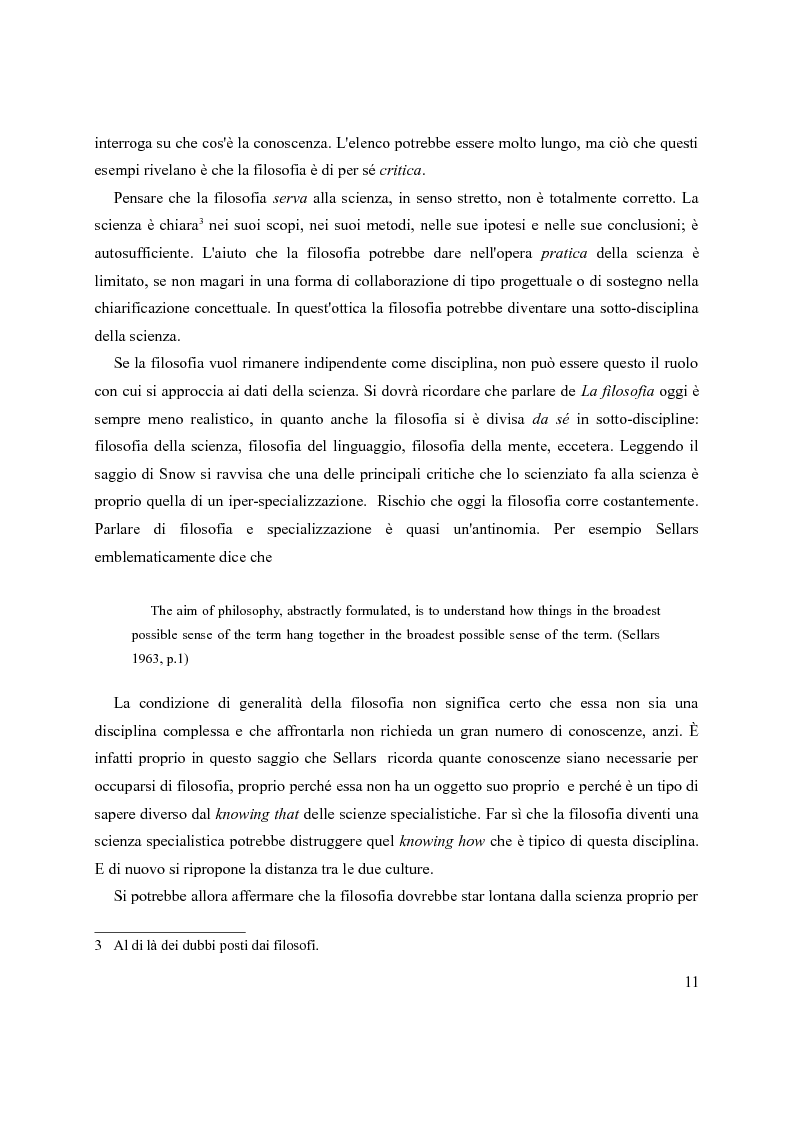 Anteprima della tesi: Neurobiologia e naturalismo. Una sintesi filosofica., Pagina 7