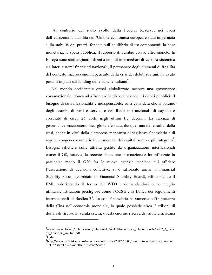 Anteprima della tesi: La crisi dei mutui subprime e il salvataggio delle banche americane , Pagina 4