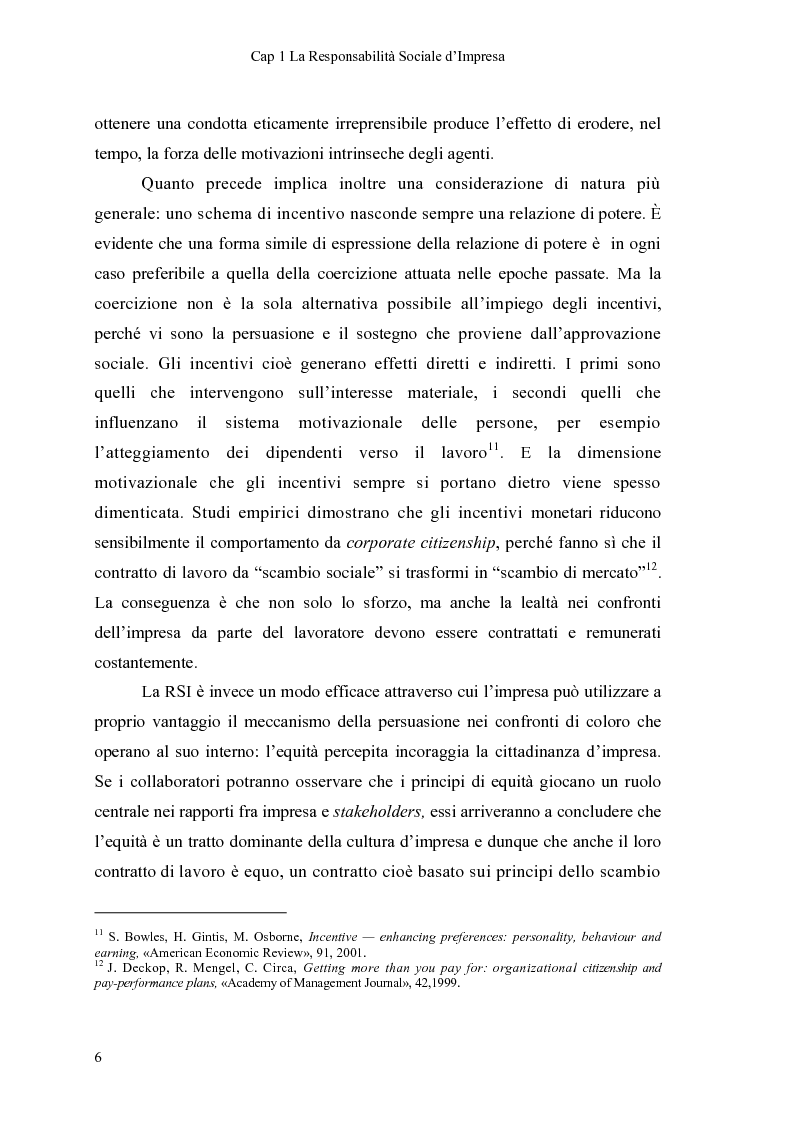 Anteprima della tesi: Responsabilità Sociale d'Impresa e Progetto Q-RES nelle Cooperative: il caso Coop Consumatori Nordest, Pagina 11