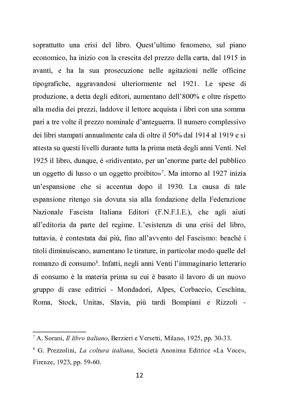 Anteprima della tesi: Il ruolo della casa editrice Slavia nella diffusione della letteratura russa in Italia negli anni Venti, Pagina 7