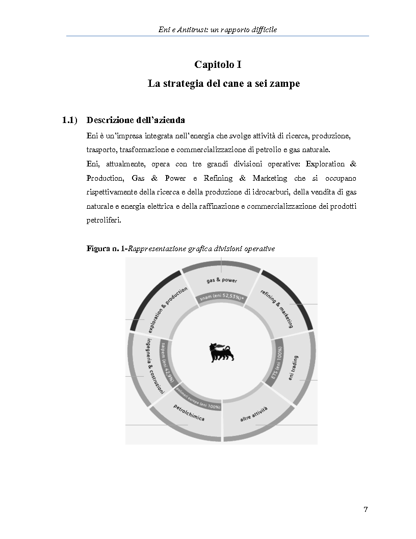 Anteprima della tesi: Eni e Antitrust: un rapporto difficile, Pagina 4