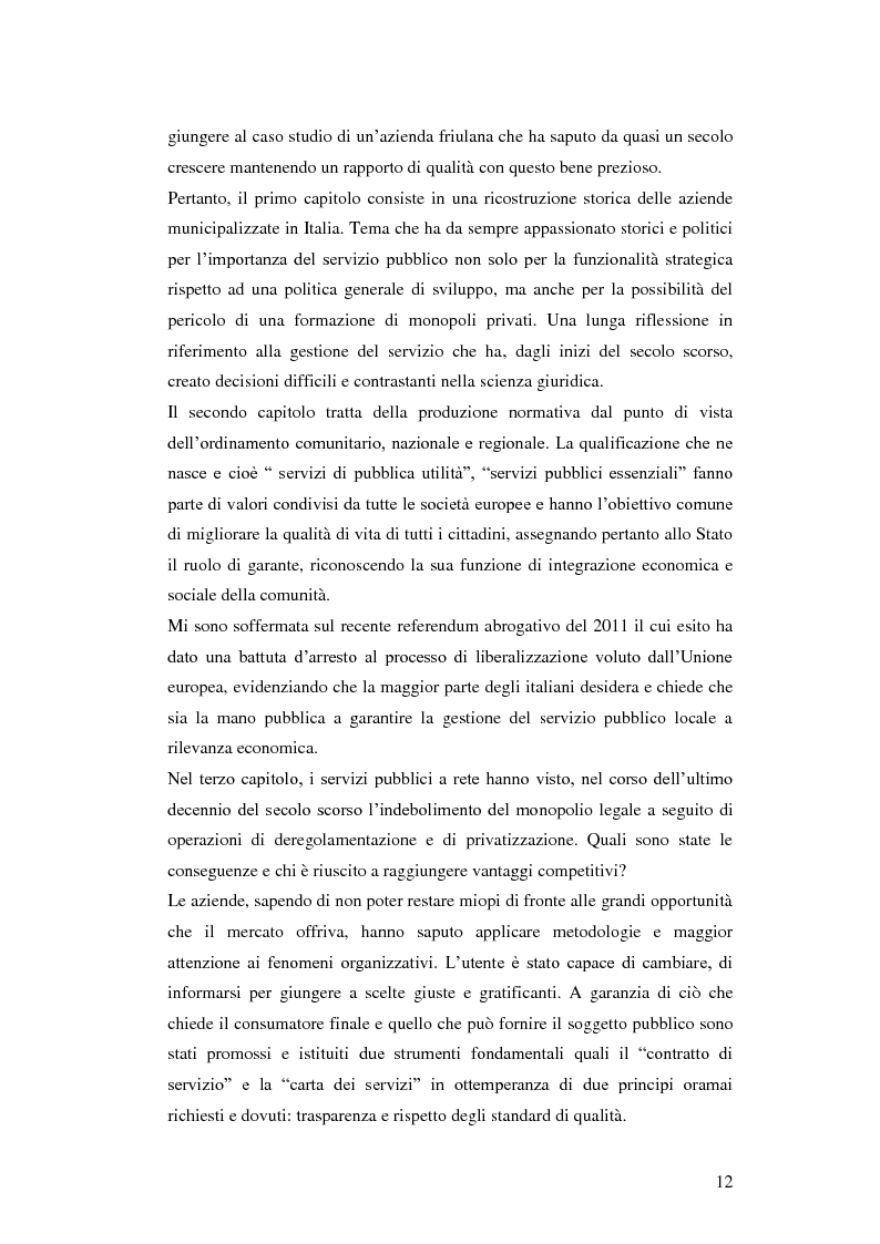 Anteprima della tesi: Privatizzazione e liberalizzazione dei servizi pubblici: un'analisi del caso CAFC S.p.A., Pagina 10