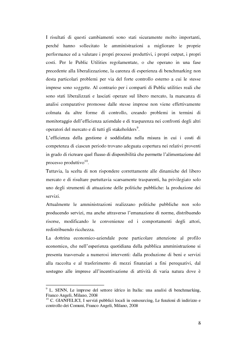 Anteprima della tesi: Privatizzazione e liberalizzazione dei servizi pubblici: un'analisi del caso CAFC S.p.A., Pagina 6