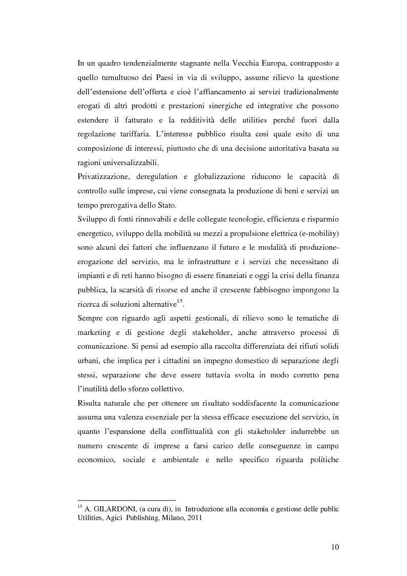 Anteprima della tesi: Privatizzazione e liberalizzazione dei servizi pubblici: un'analisi del caso CAFC S.p.A., Pagina 8