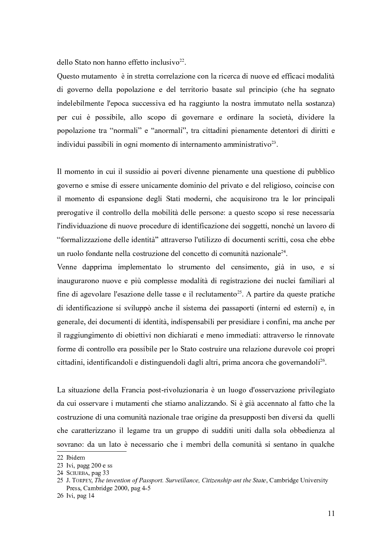 Anteprima della tesi: I centri di detenzione amministrativa per migranti: il controllo sociale dell'immigrazione, Pagina 9
