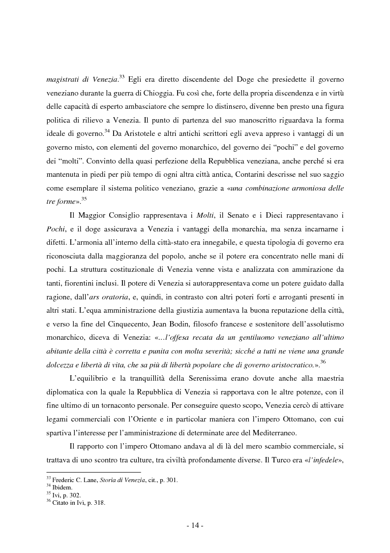 Anteprima della tesi: ''Casta'', ''Cortigiana'', ''Giusta'': Mito e Antimito della Serenissima nel Merchant of Venice di William Shakespeare, Pagina 10