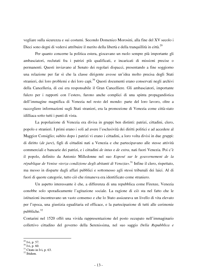 Anteprima della tesi: ''Casta'', ''Cortigiana'', ''Giusta'': Mito e Antimito della Serenissima nel Merchant of Venice di William Shakespeare, Pagina 9