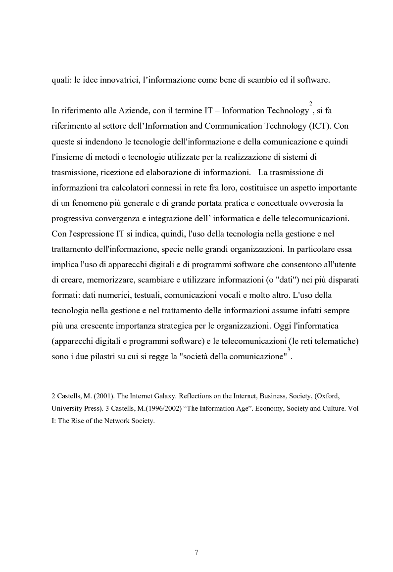 Anteprima della tesi: Il valore delle risorse umane nelle società IT, Pagina 5