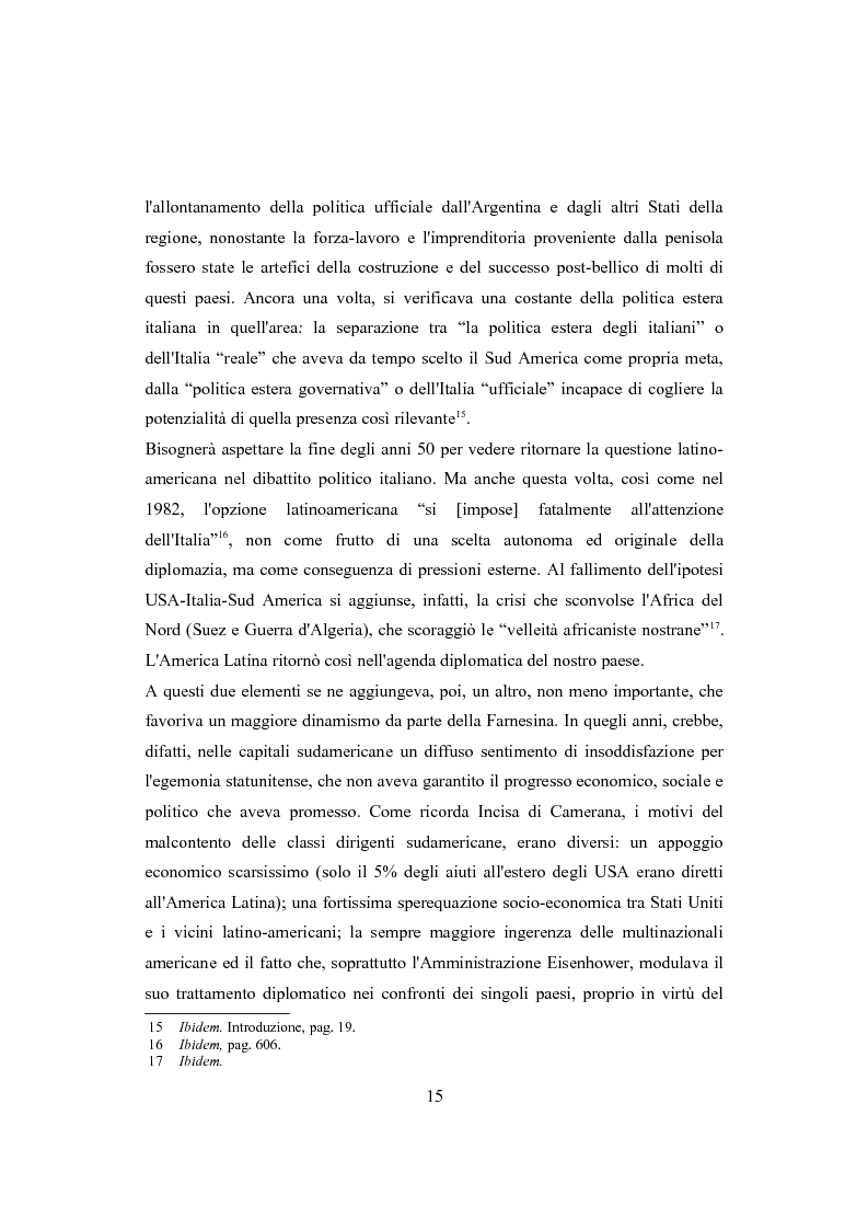 Anteprima della tesi: I rapporti tra Italia e Argentina dalla fine della dittatura fino al Gran Trattato del 1987, Pagina 13