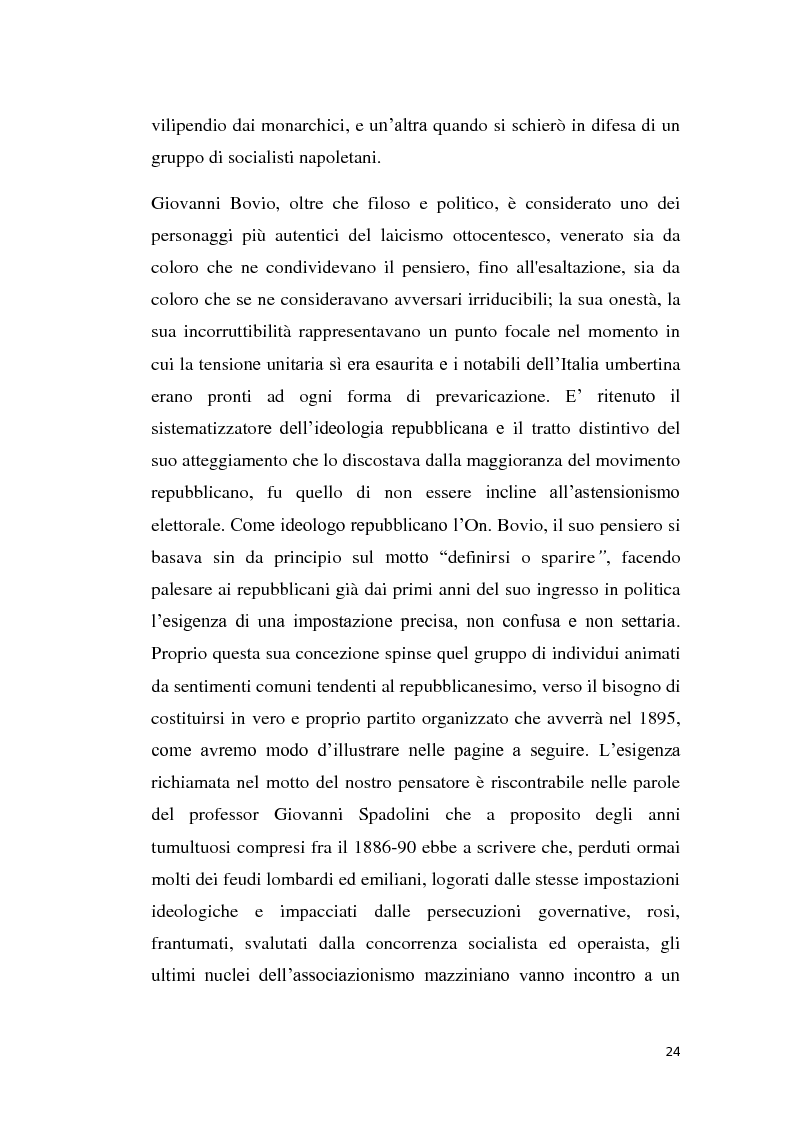 Estratto dalla tesi: Gli ideali repubblicani nel colonialismo del XIX secolo interpretati da Giovanni Bovio