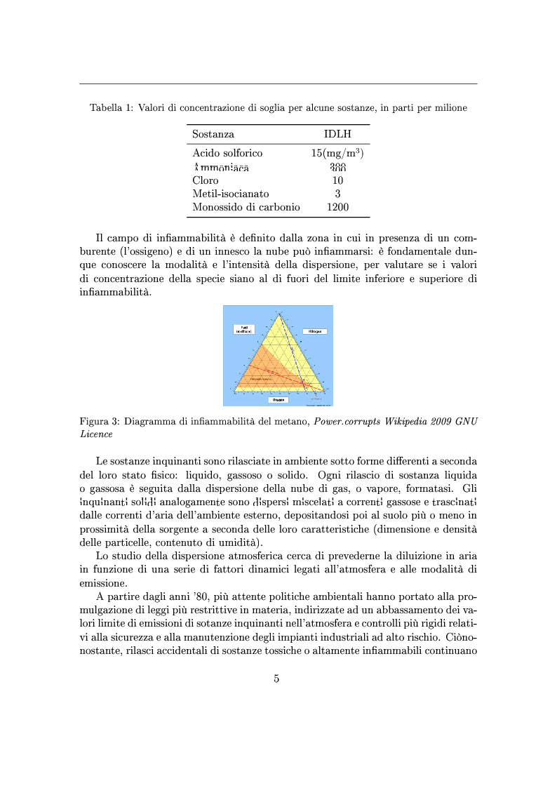 Anteprima della tesi: Dinamica di un'emissione gassosa in atmosfera - Studio sperimentale e numerico del fenomeno di innalzamento del pennacchio, Pagina 4