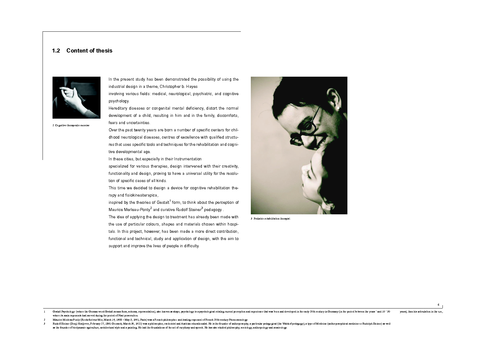Anteprima della tesi: I am Multisensorial, the Contribution of Designin to Child Neurorehabilitation, Pagina 3