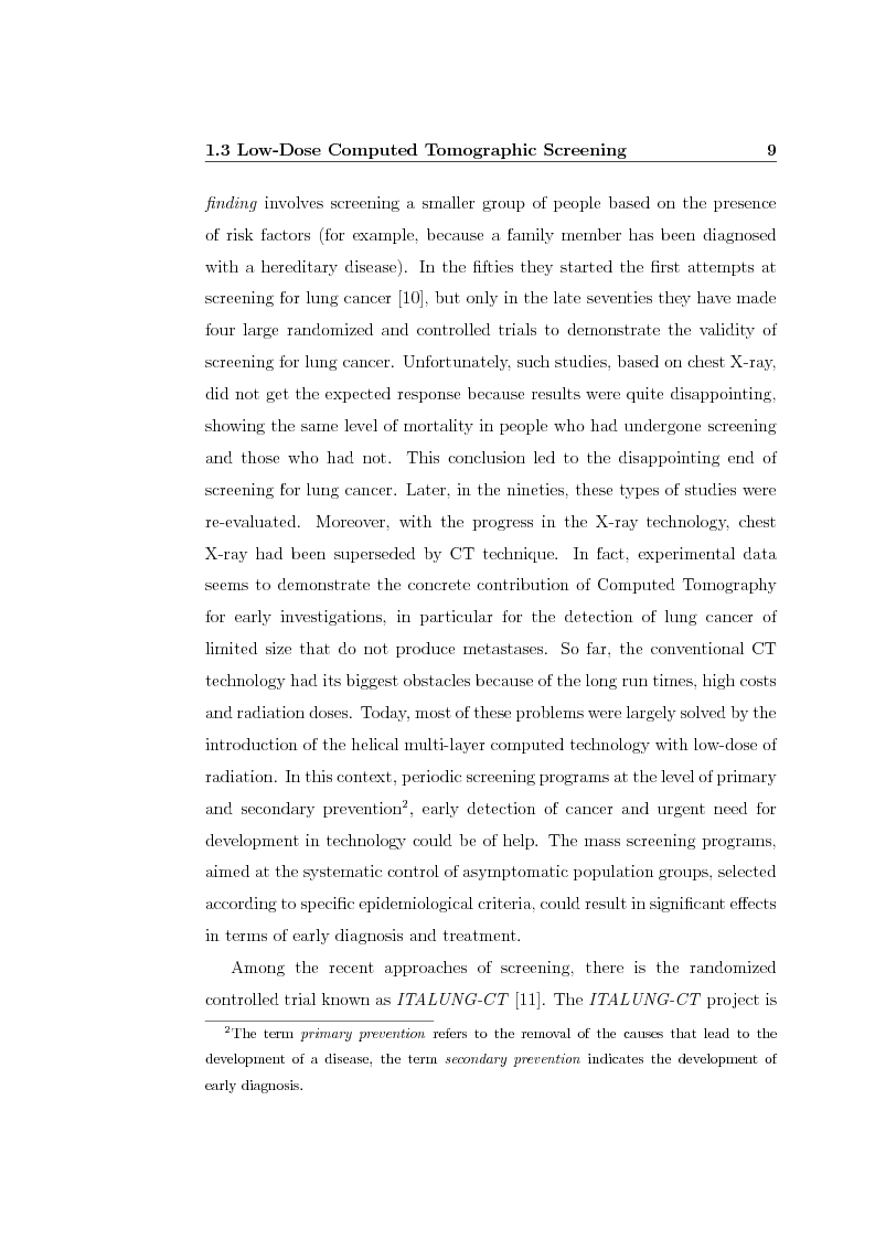 Anteprima della tesi: A 3D α-hull approach to juxta-pleural nodule detection in chest Computed Tomography images, Pagina 10