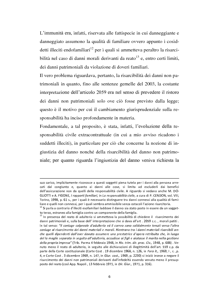 Anteprima della tesi: Illeciti endofamiliari tra dogmatica giuridica e coscienza sociale, Pagina 7