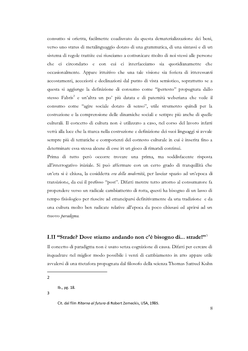Anteprima della tesi: I valori di marca nell'approccio semiotico al branding: Rolex e Omega a confronto, Pagina 7