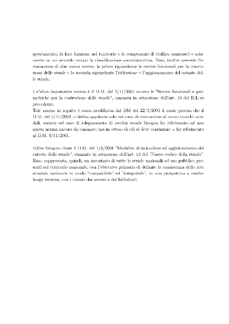 Anteprima della tesi: Ricostruzione planimetrica automatica di tracciati stradali a partire da dati GPS finalizzata a meccanismi di assistenza alla guida, Pagina 4