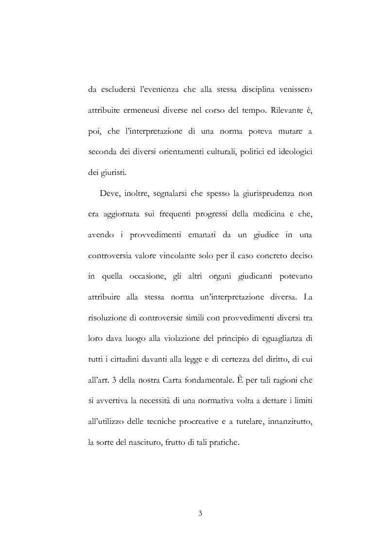 Anteprima della tesi: L'autonomia privata nella procreazione assistita in Italia e in Spagna, Pagina 11