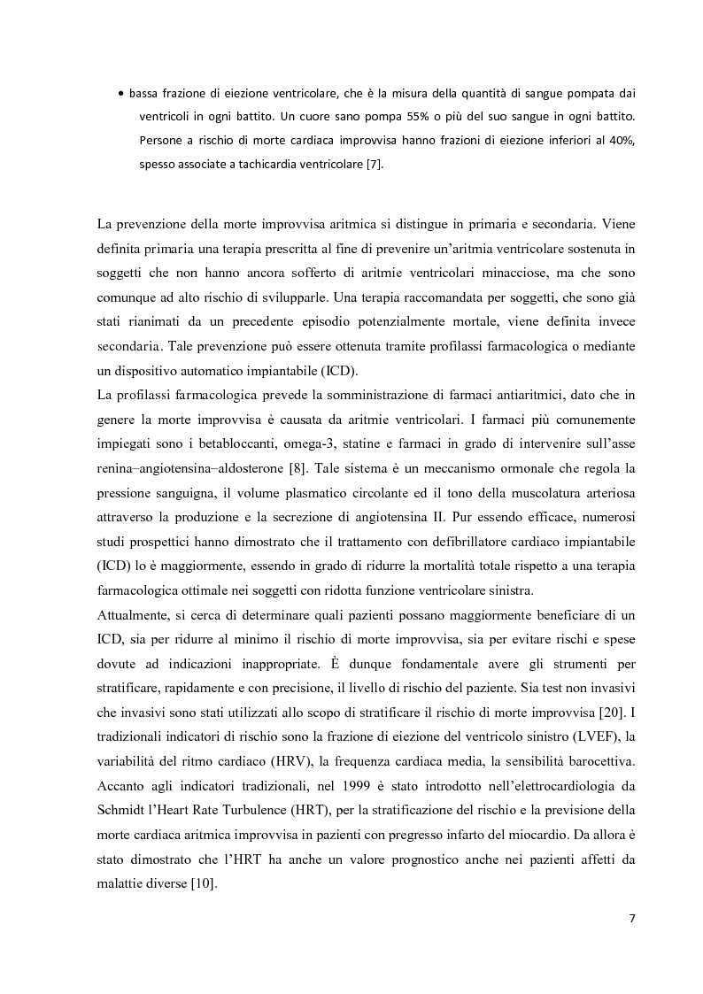 Anteprima della tesi: Studio della turbolenza della frequenza cardiaca nei pazienti affetti da sindrome delle apnee ostruttive, Pagina 5