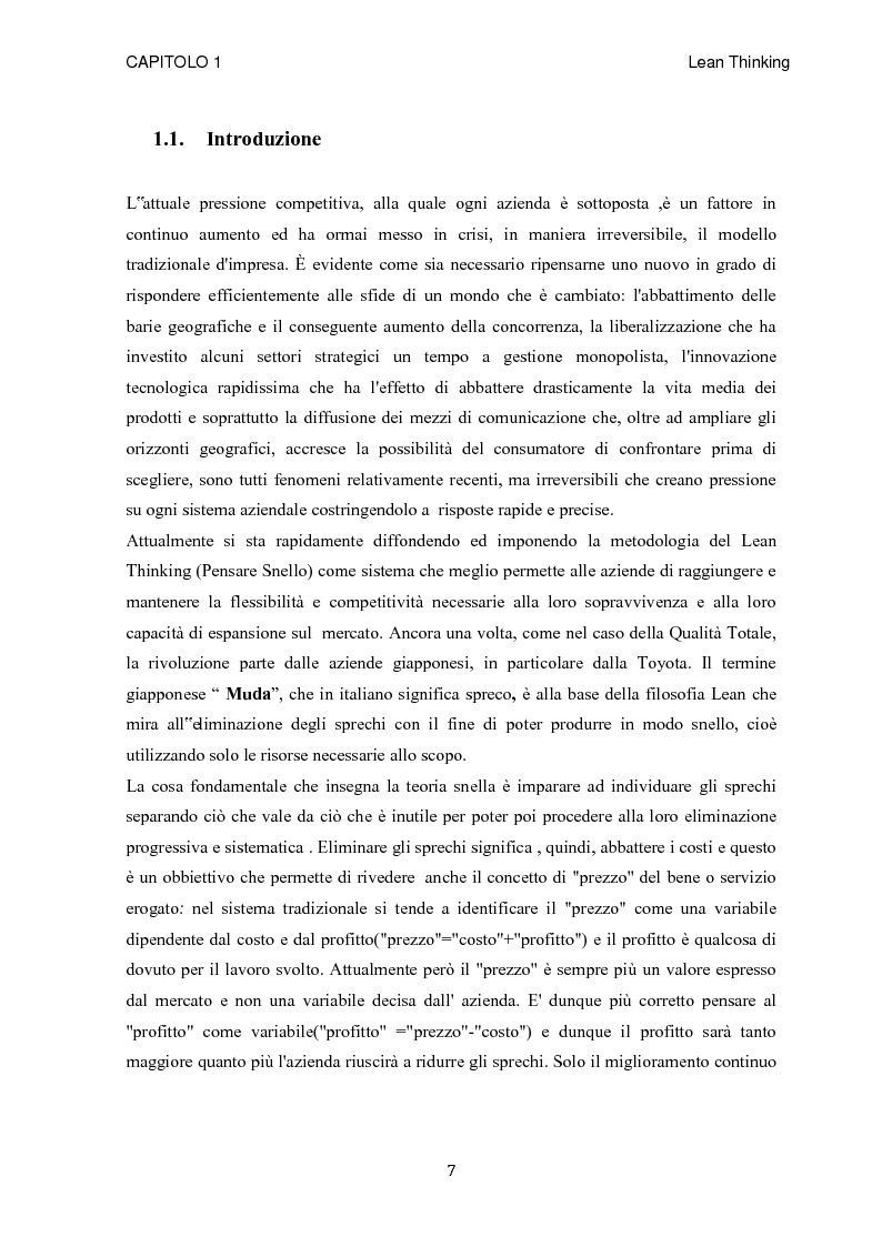 Anteprima della tesi: Dal metodo di lavoro al Capacity ''Gentan-I'' del processo di taglio, Pagina 6