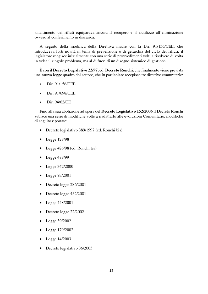 Anteprima della tesi: La gestione integrata dei rifiuti, Pagina 13