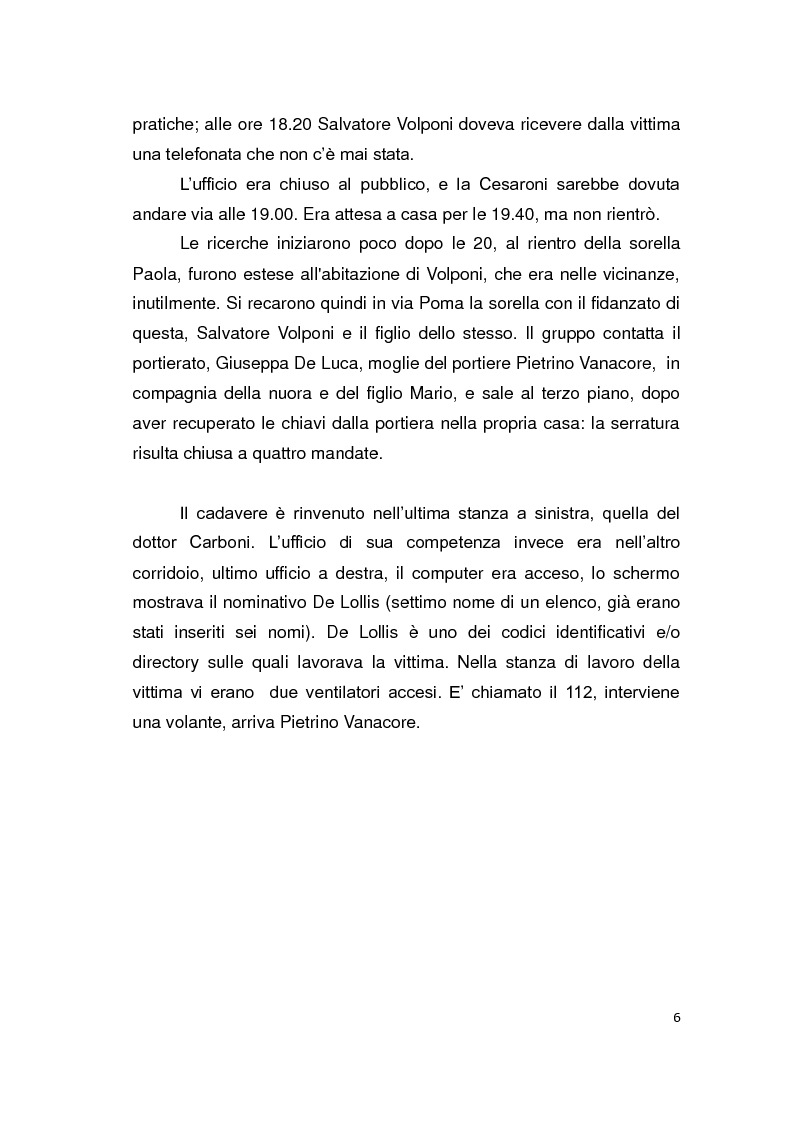Anteprima della tesi: Genetica forense e cold cases: l'omicidio di Simonetta Cesaroni, Pagina 3