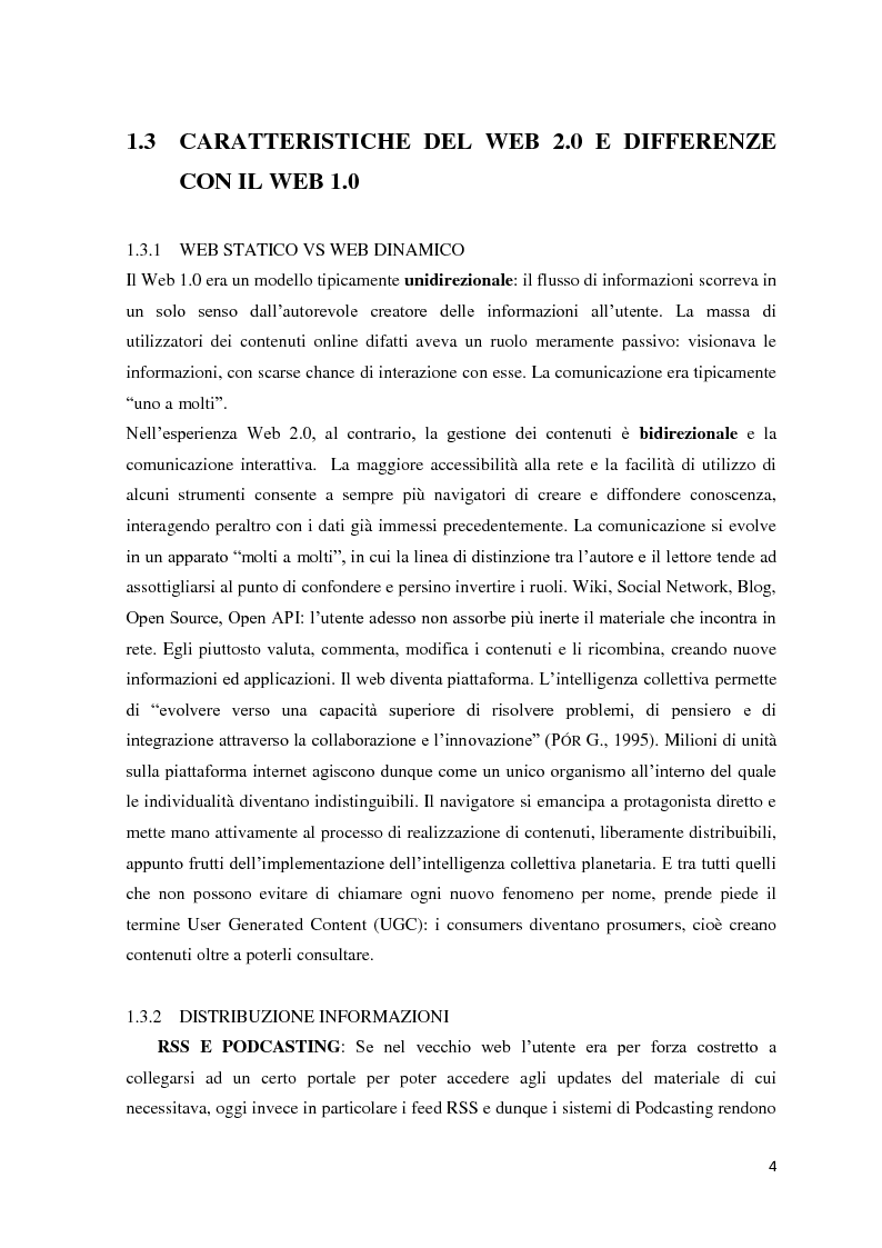 Anteprima della tesi: Web 2.0 e Inbound Marketing: il caso Hubspot, Pagina 4