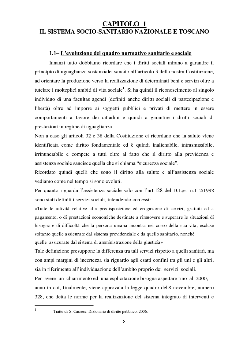 Anteprima della tesi: Sinergia tra ASL, Comuni e Cittadini nella Società della Salute:l’esperienza partecipativa del PIS zona Grossetana, Pagina 4