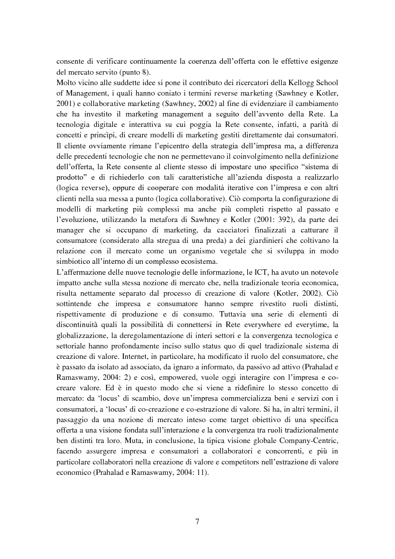 Anteprima della tesi: Social Media Marketing: caratteri, tendenze ed esperienze d'impresa, Pagina 7