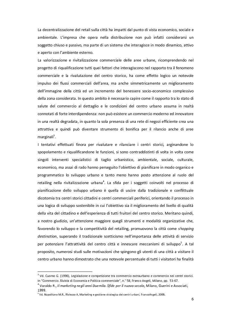 Anteprima della tesi: Centri Commerciali Naturali, Pagina 3