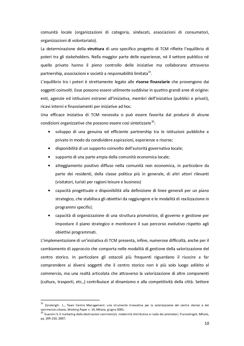 Anteprima della tesi: Centri Commerciali Naturali, Pagina 7