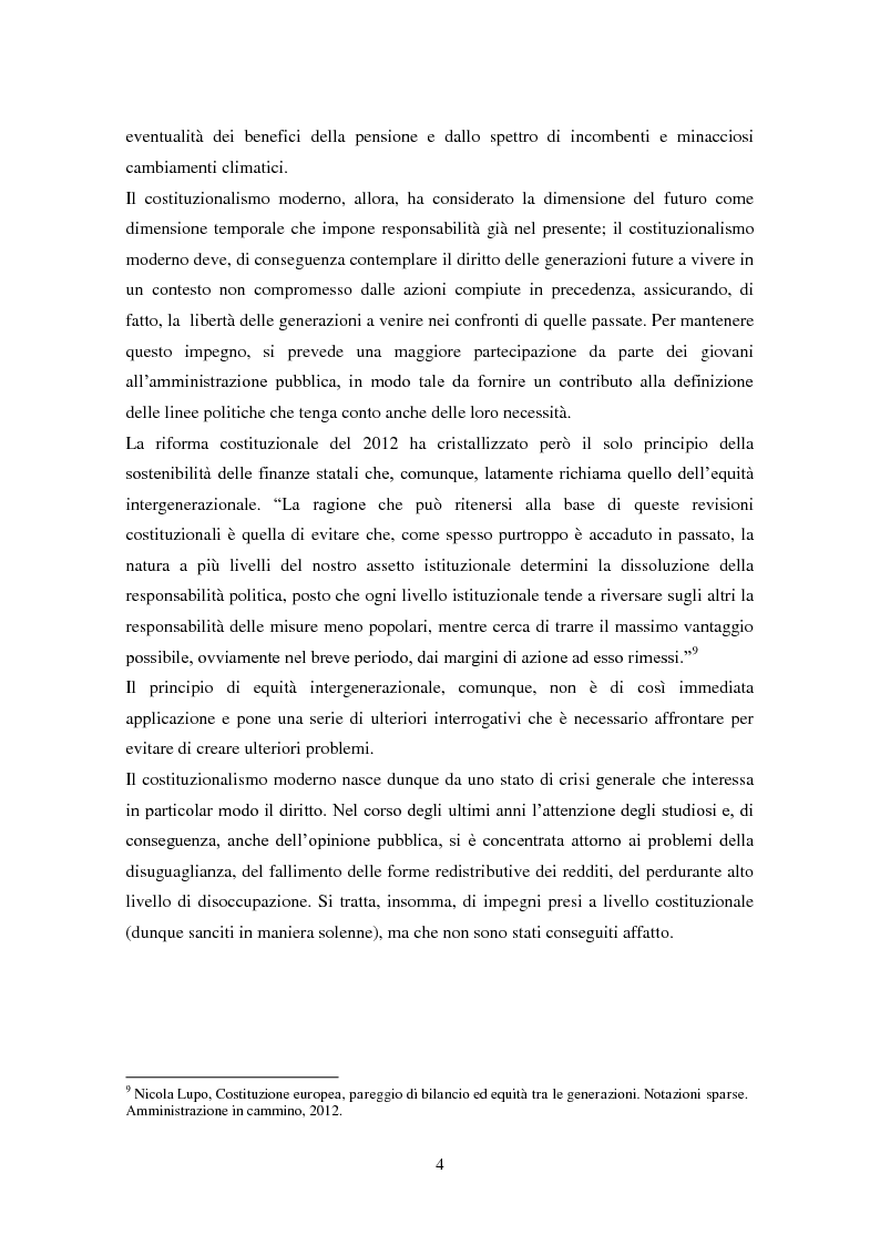 Anteprima della tesi: La costituzionalizzazione dell'equilibrio di bilancio: Italia europeista o europeizzata?, Pagina 5