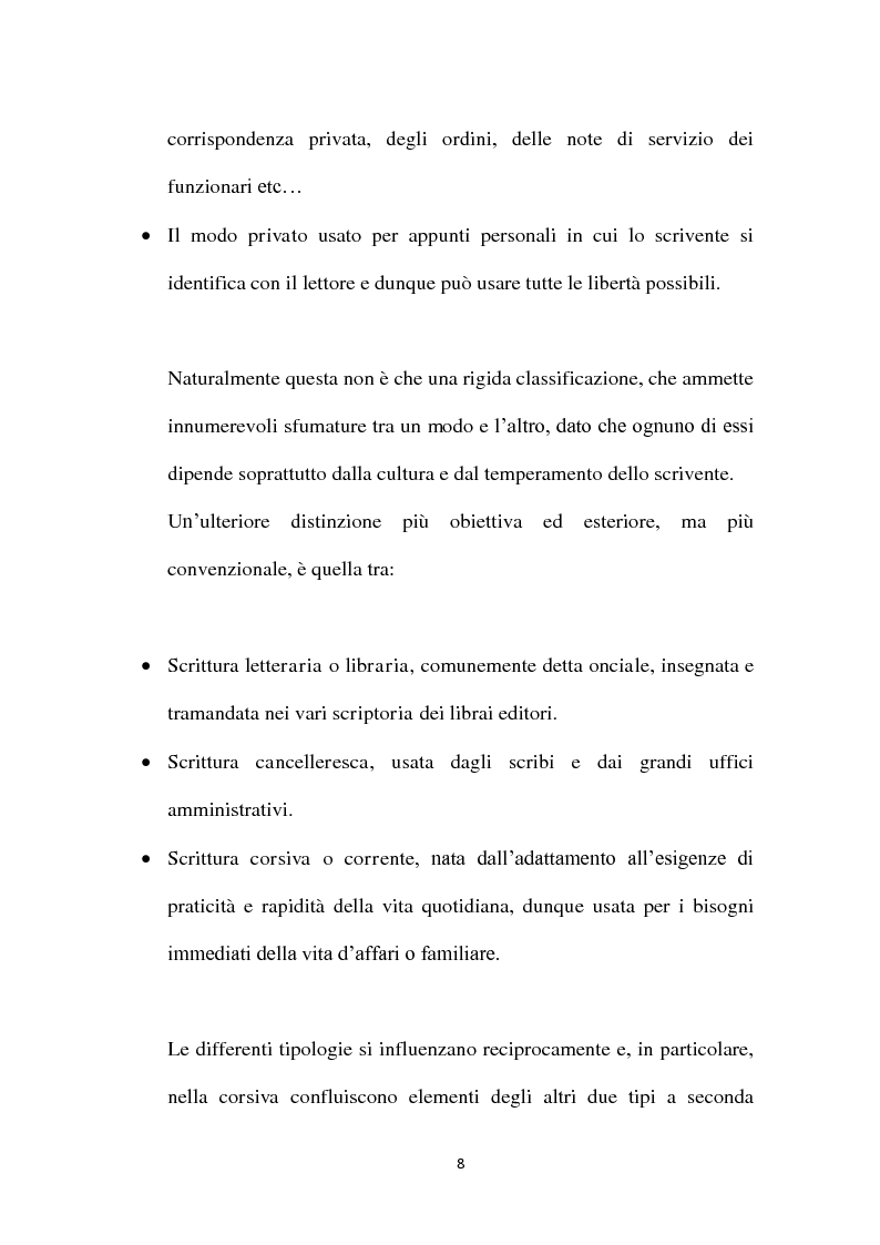 Anteprima della tesi: Dai papiri della Società italiana: Lettere private e Poesia epica, Pagina 9