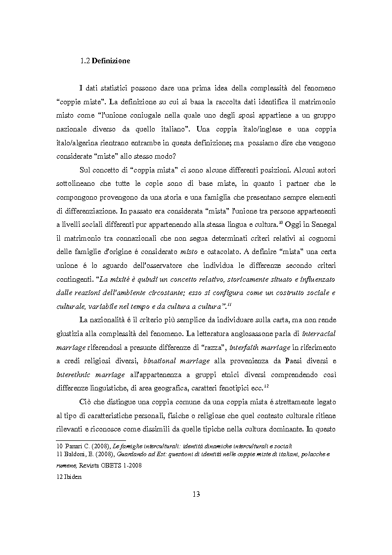 Estratto dalla tesi: Famiglie interculturali: sfide e risorse