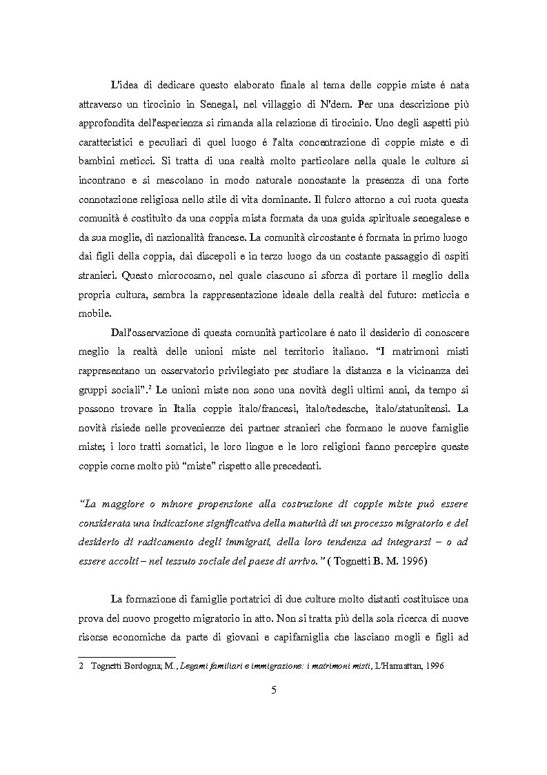 Anteprima della tesi: Famiglie interculturali: sfide e risorse, Pagina 3