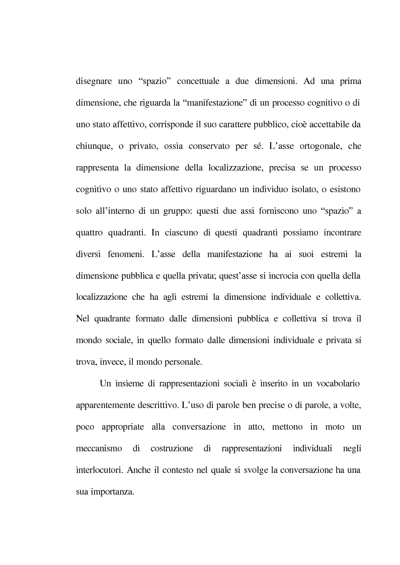 Anteprima della tesi: La rappresentazione sociale del lavoro. Un'analisi del rapporto tra giovani e mondo del lavoro., Pagina 14