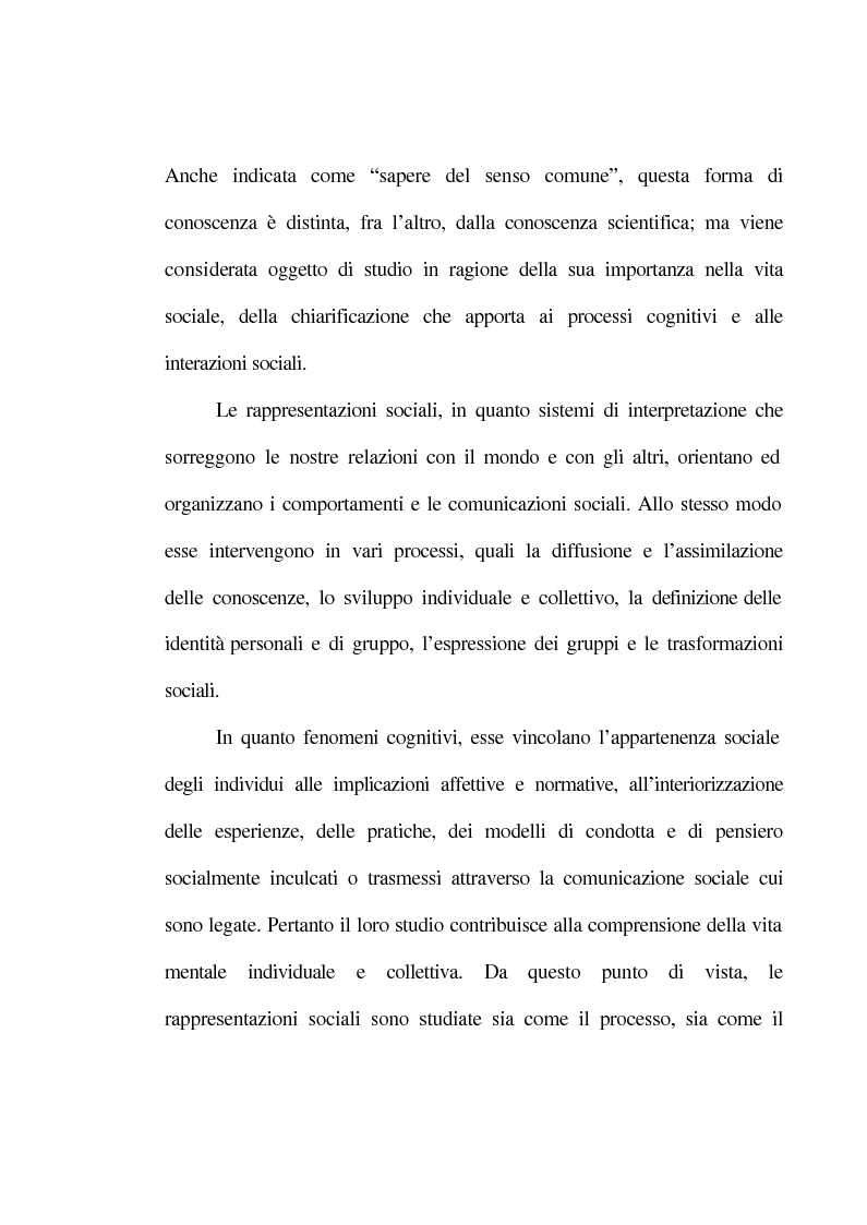 Anteprima della tesi: La rappresentazione sociale del lavoro. Un'analisi del rapporto tra giovani e mondo del lavoro., Pagina 2
