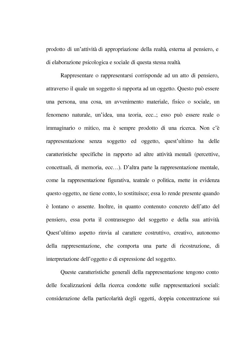 Anteprima della tesi: La rappresentazione sociale del lavoro. Un'analisi del rapporto tra giovani e mondo del lavoro., Pagina 3