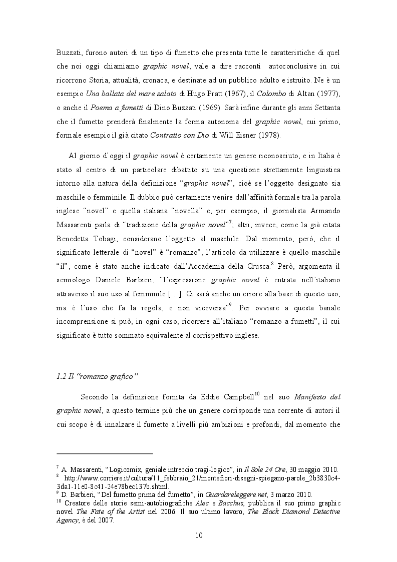 Anteprima della tesi: Traduzione e graphic novel, Pagina 10