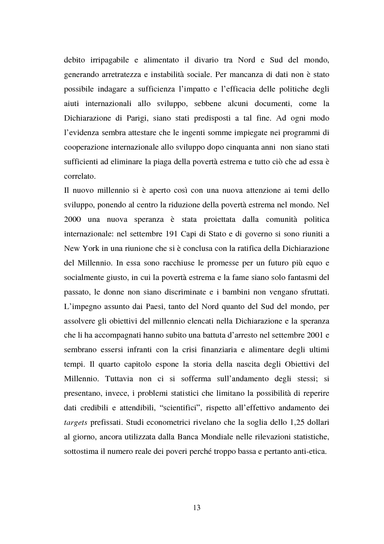Anteprima della tesi: Nuove Povertà e Globalizzazione, Pagina 8