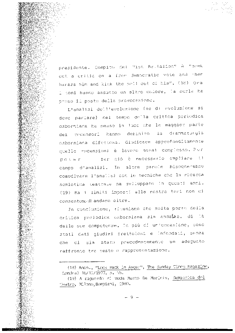 Anteprima della tesi: John Osborne e la critica. Recensioni 1956-1984, Pagina 7