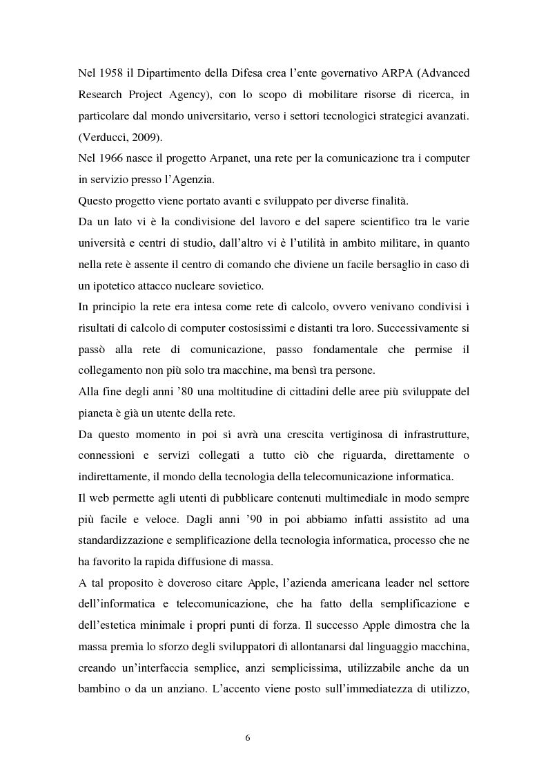 Anteprima della tesi: La politica in rete: nuovi processi di partecipazione e di voto, Pagina 4