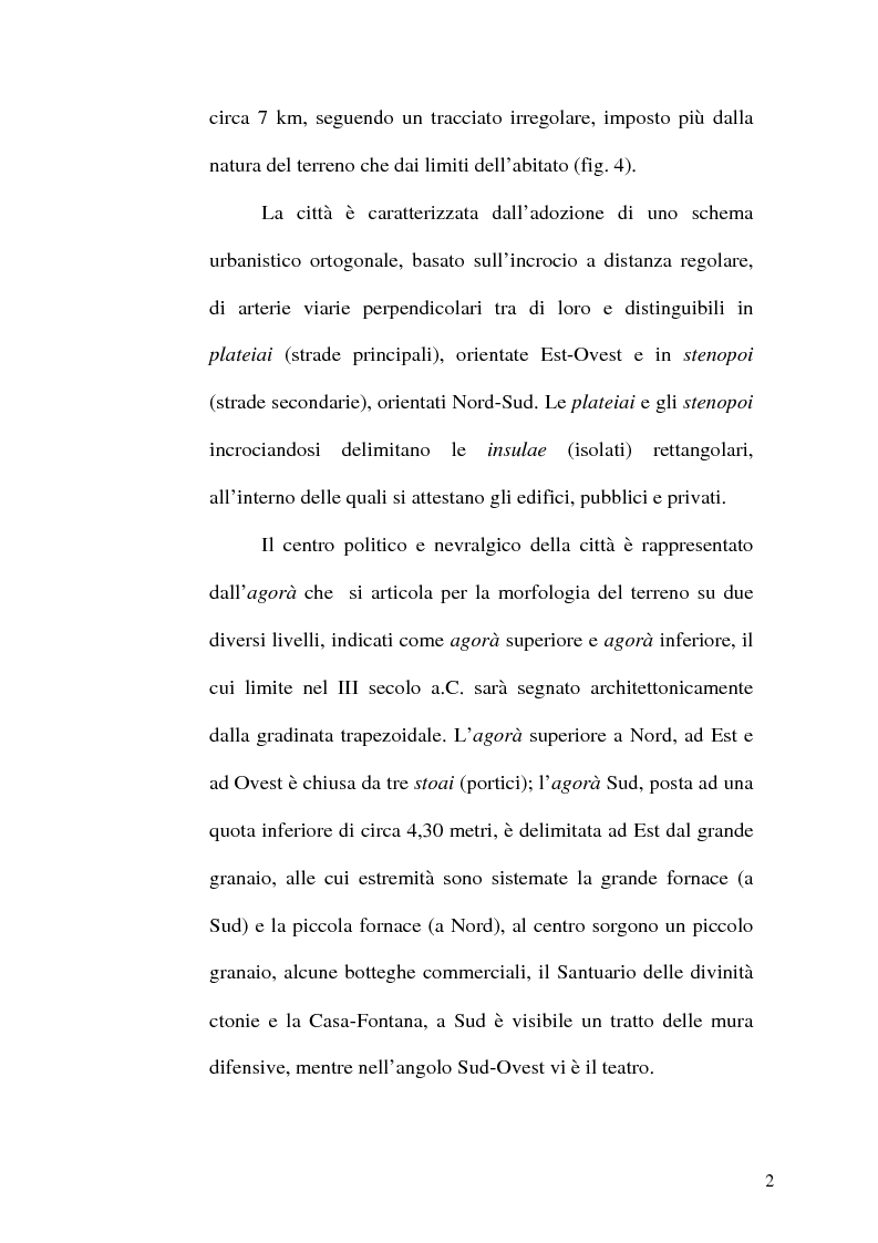 Anteprima della tesi: Area Archeologica di Morgantina: un'ipotesi di musealizzazione all'aperto, Pagina 3