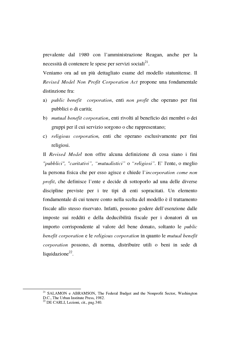 Anteprima della tesi: Gli enti non lucrativi, Pagina 14