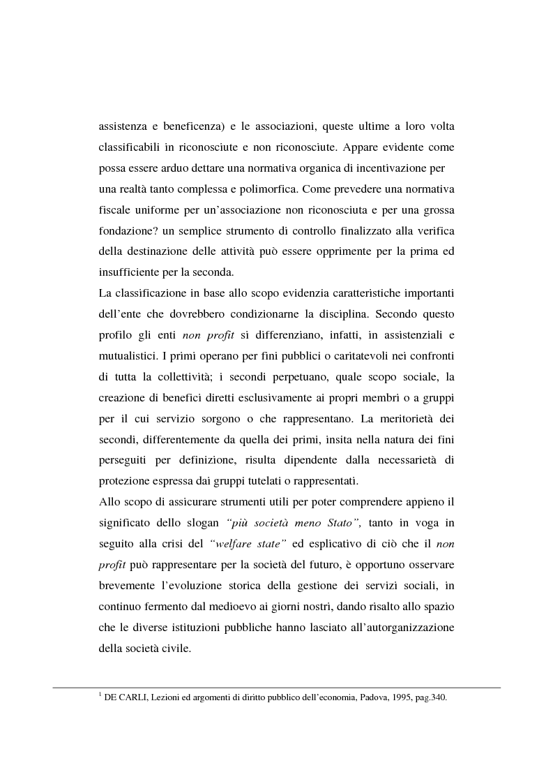 Anteprima della tesi: Gli enti non lucrativi, Pagina 2