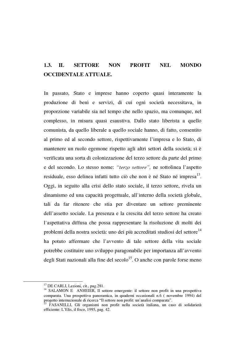 Anteprima della tesi: Gli enti non lucrativi, Pagina 9